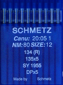 Иглы для промышленных машин Schmetz DPx5 №80