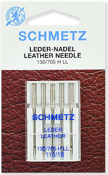 Иглы для швейных машин Schmetz №110 для кожи