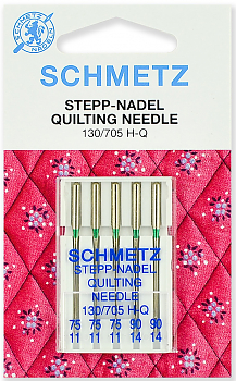 Иглы для швейных машин Schmetz №75-90 для квилтинга