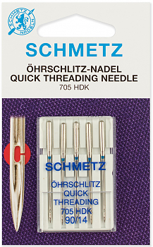 Иглы для швейных машин Schmetz 705HDK №90 универсальные