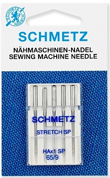 Иглы для швейных машин Schmetz №65 супер-стрейч