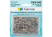 Булавки Gamma PAS-040 под серебро