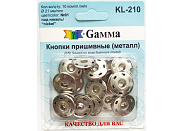 Кнопки Gamma KL-210 никель
