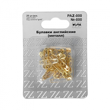 Булавки BLITZ PAZ-000 №000